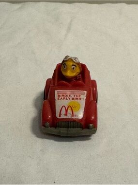 McDonaldland  Birdie the Early Bird 1987 Collectible In Her Red Car Vintage
